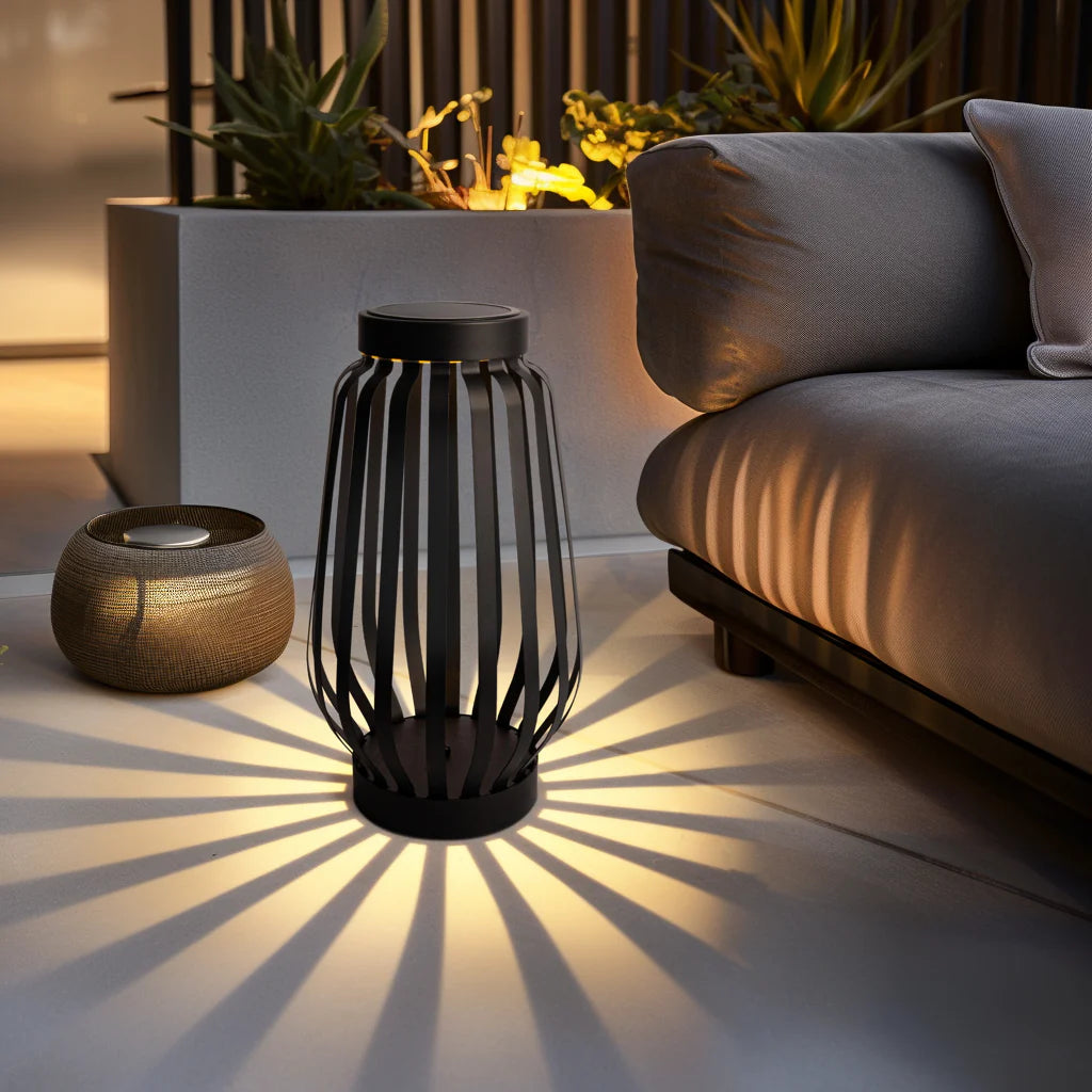 Solar Powered Outdoor Landscaping Path Lights Floor Lamp